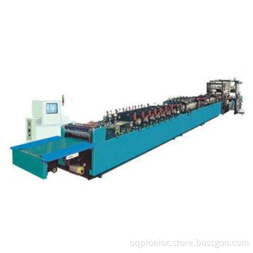 High Speed Full Automatic Three Side Sealing Bag Making Mac